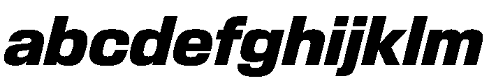 EKModena HeavyItalic FONT