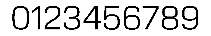 EKModena Light Font OTHER CHARS