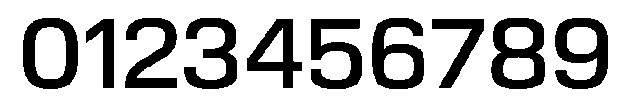 EKModena Medium Font OTHER CHARS
