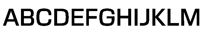 EKModena Medium Font UPPERCASE