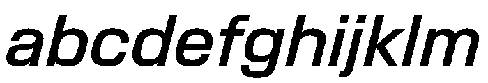 EKModena MediumItalic FONT