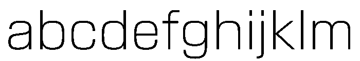 EKModena Thin FONT