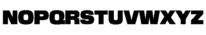 EKModena Ultra Font UPPERCASE