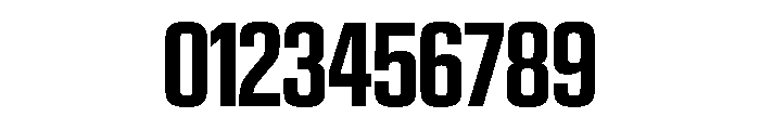 EKModenaCompressed Bold Font OTHER CHARS