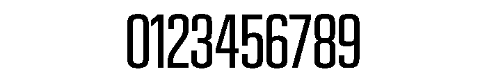 EKModenaCompressed Regular Font OTHER CHARS