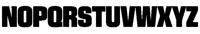 EKModenaCompressed Ultra Font UPPERCASE