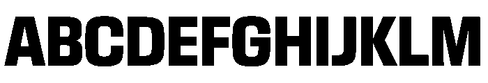 EKModenaCondensed Heavy Font UPPERCASE