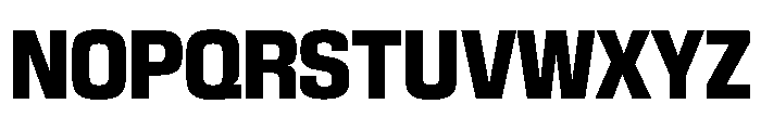 EKModenaCondensed Heavy Font UPPERCASE