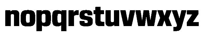 EKModenaCondensed Heavy Font LOWERCASE