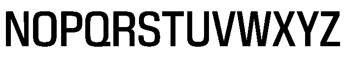 EKModenaCondensed Medium Font UPPERCASE