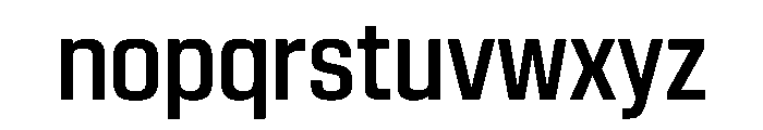 EKModenaCondensed Medium Font LOWERCASE