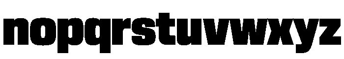 EKModenaCondensed Ultra Font LOWERCASE