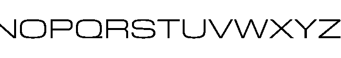 EKModenaExpanded Light Font UPPERCASE