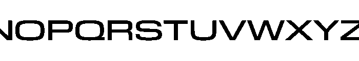 EKModenaExpanded Medium Font UPPERCASE