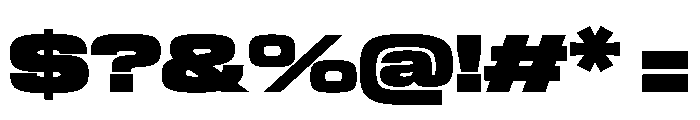 EKModenaExpanded Ultra Font OTHER CHARS
