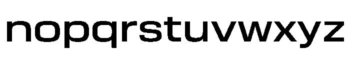 EKModenaExtended Medium Font LOWERCASE