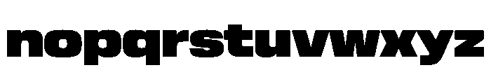 EKModenaExtended Ultra Font LOWERCASE