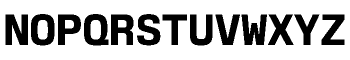 EKModenaMono Bold Font UPPERCASE