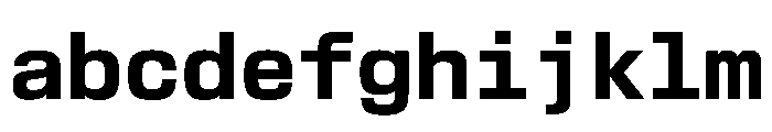 EKModenaMono Bold FONT