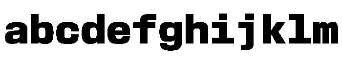 EKModenaMono Heavy FONT