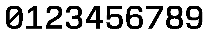 EKModenaMono Medium Font OTHER CHARS