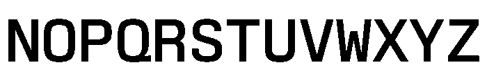 EKModenaMono Medium Font UPPERCASE