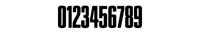 EKModenaSuperCompressed Bold Font OTHER CHARS