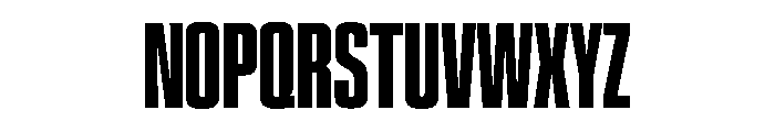 EKModenaSuperCompressed Bold Font UPPERCASE