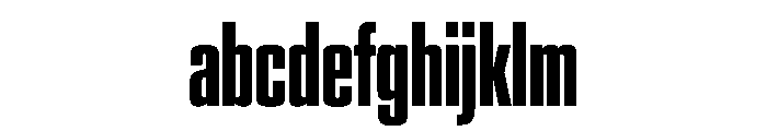 EKModenaSuperCompressed Bold FONT