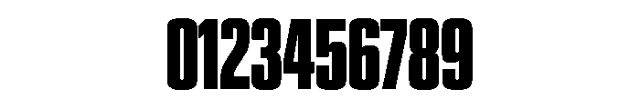 EKModenaSuperCompressed Heavy Font OTHER CHARS