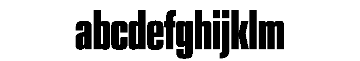 EKModenaSuperCompressed Heavy FONT