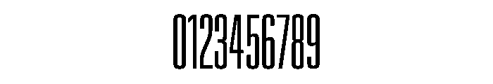 EKModenaSuperCompressed Light Font OTHER CHARS