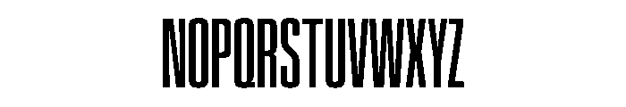 EKModenaSuperCompressed Regular Font UPPERCASE