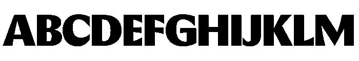 EKNoticeClassic Black Font UPPERCASE