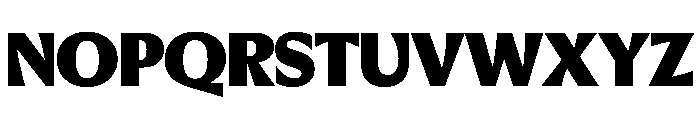 EKNoticeClassic Black Font UPPERCASE