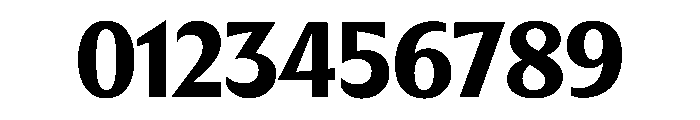 EKNoticeClassic Bold Font OTHER CHARS