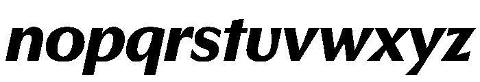 EKNoticeClassic BoldItalic Font LOWERCASE