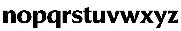 EKNoticeClassic Bold Font LOWERCASE