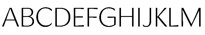 EKNoticeClassic Light Font UPPERCASE