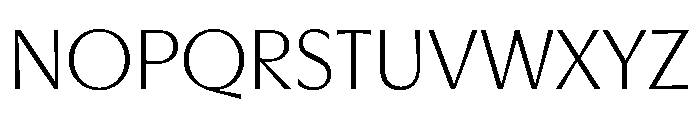 EKNoticeClassic Light Font UPPERCASE