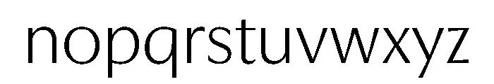 EKNoticeClassic Light Font LOWERCASE