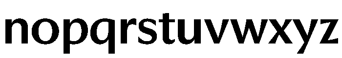 EKNoticeClassic Medium Font LOWERCASE