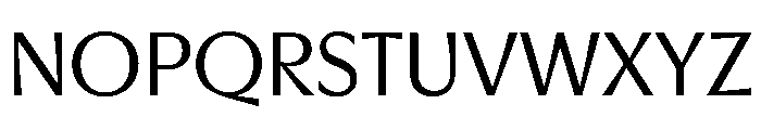 EKNoticeClassic Regular Font UPPERCASE