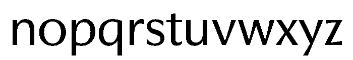 EKNoticeClassic Regular Font LOWERCASE