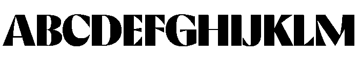 EKNoticeDecor Black 86940d74 Font UPPERCASE