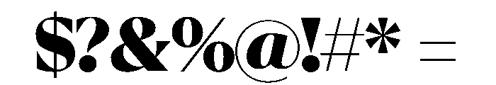 EKNoticeDecor Black Font OTHER CHARS