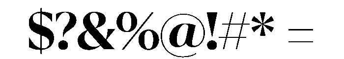 EKNoticeDecor Bold Font OTHER CHARS