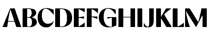 EKNoticeDecor Bold Font UPPERCASE
