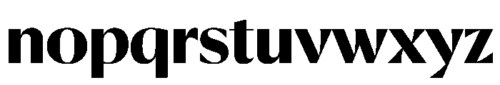 EKNoticeDecor Bold Font LOWERCASE