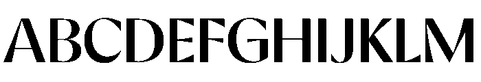 EKNoticeDecor Medium Font UPPERCASE